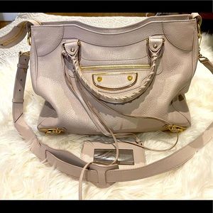 Balenciaga bag - beige with gold accents